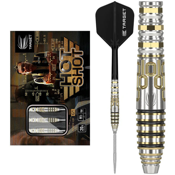 TARGET JAPAN HARITH LIM PRIME SERIES HOT SHOT 90% 20G SP STEEL TIP DARTS
