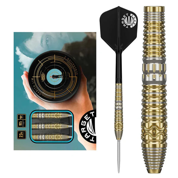 TARGET JAPAN HARITH LIM PRIME SERIES HOT SHOT GEN 2 90% 23G SP STEEL TIP DARTS