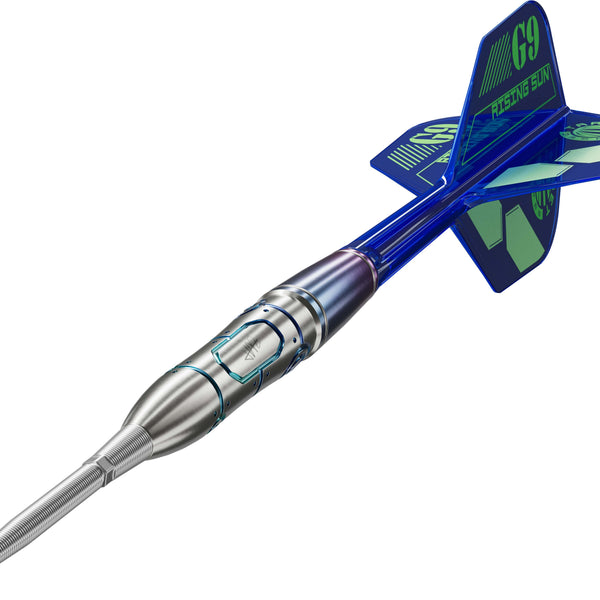 TARGET JAPAN HARUKI MURAMATSU RISING SUN GEN 9 **NO GROOVE** 95% 23G SP STEEL TIP DARTS