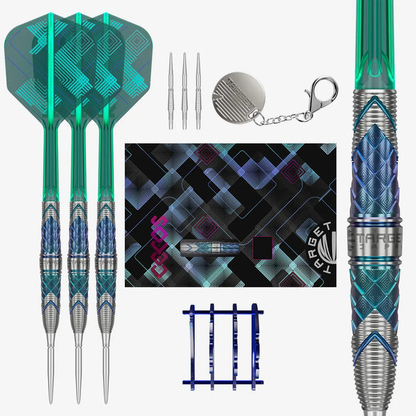 TARGET JAPAN KAZE SERIES CEROS 01 90% SP STEEL TIP DARTS