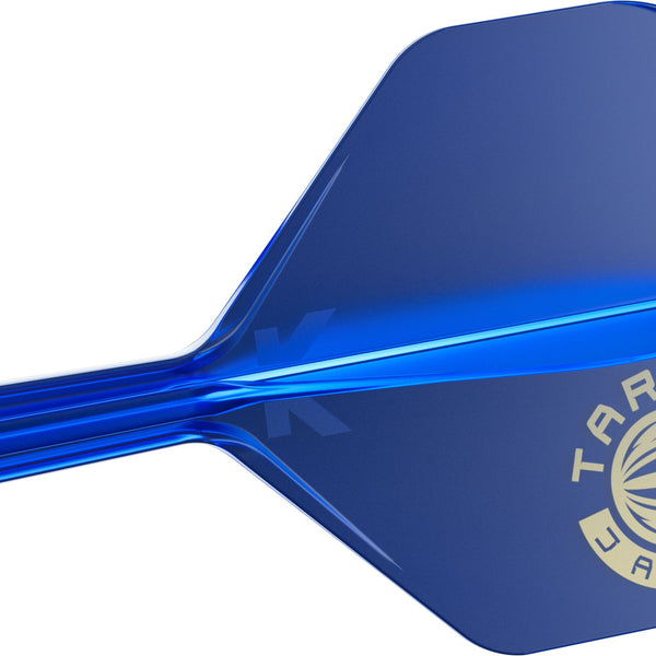 Japanese Target Target Japan Logo K-Flex Blue/Gold No.2 Ltd Edition | The Darts Lounge