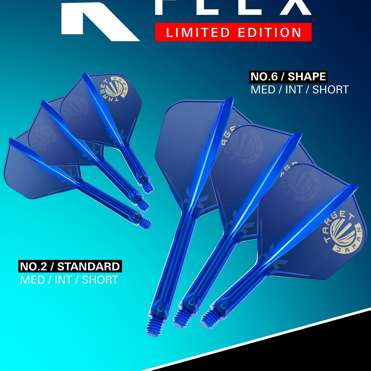 TARGET JAPAN LOGO K-FLEX BLUE/GOLD NO.2 LIMITED EDITION