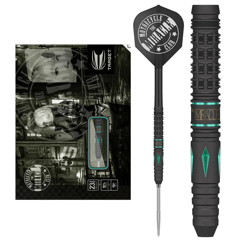 TARGET JAPAN MIKURU SUZUKI THE MIRACLE GEN 5 95% 23.2G SP STEEL TIP DARTS