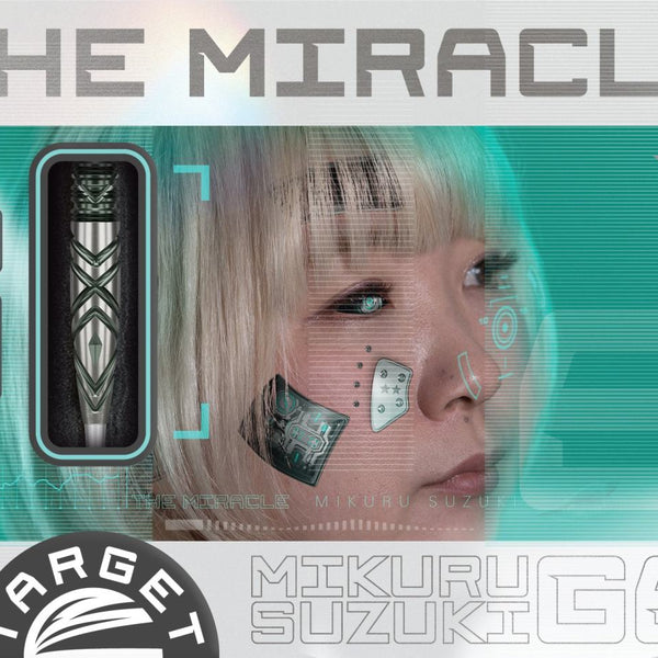 TARGET JAPAN MIKURU SUZUKI THE MIRACLE GEN 6 90% 23G SP STEEL TIP DARTS