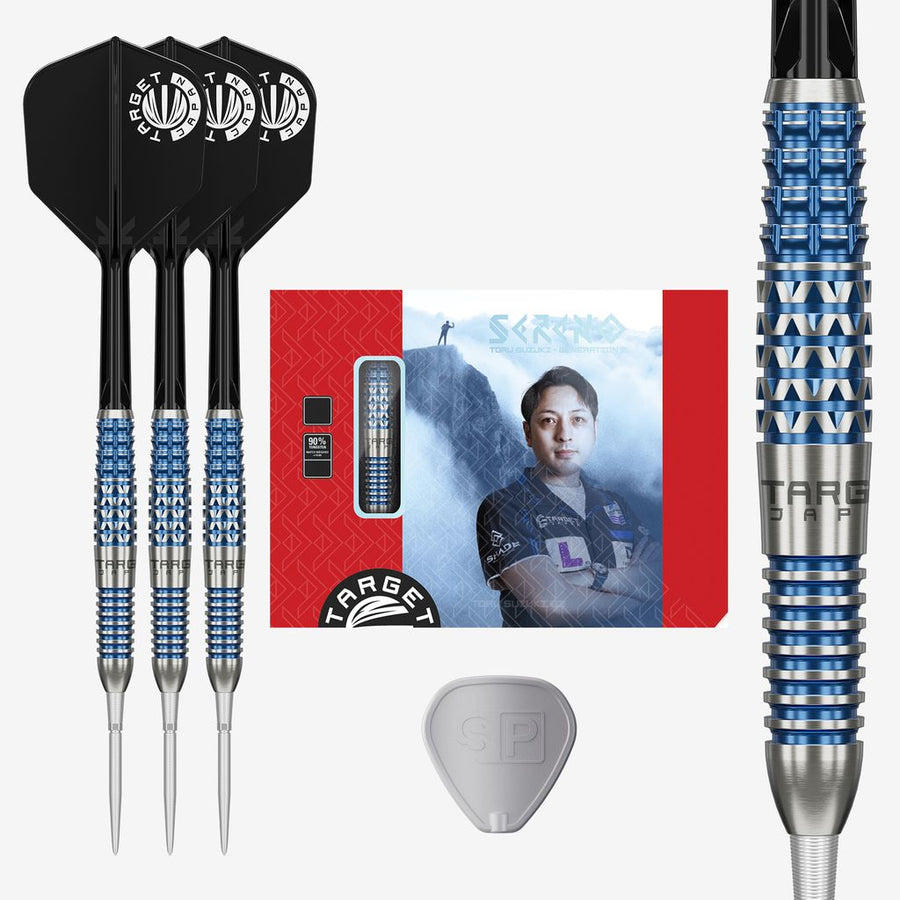 TARGET JAPAN TORU SUZUKI SERENO GEN 2 90% SP STEEL TIP DARTS