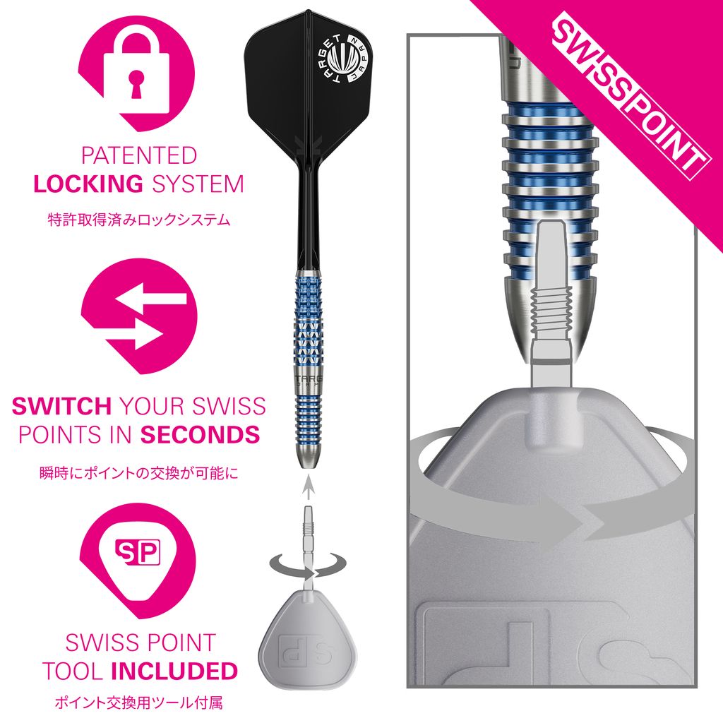 Target Japan Toru Suzuki Sereno Gen 2 90% Darts | The Darts Lounge