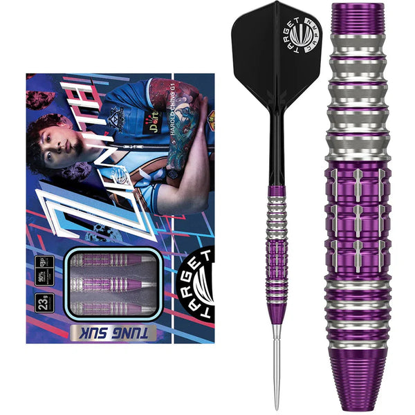 TARGET JAPAN TUNG SUK PRIME SERIES ZENITH 90% 23G SP STEEL TIP DARTS