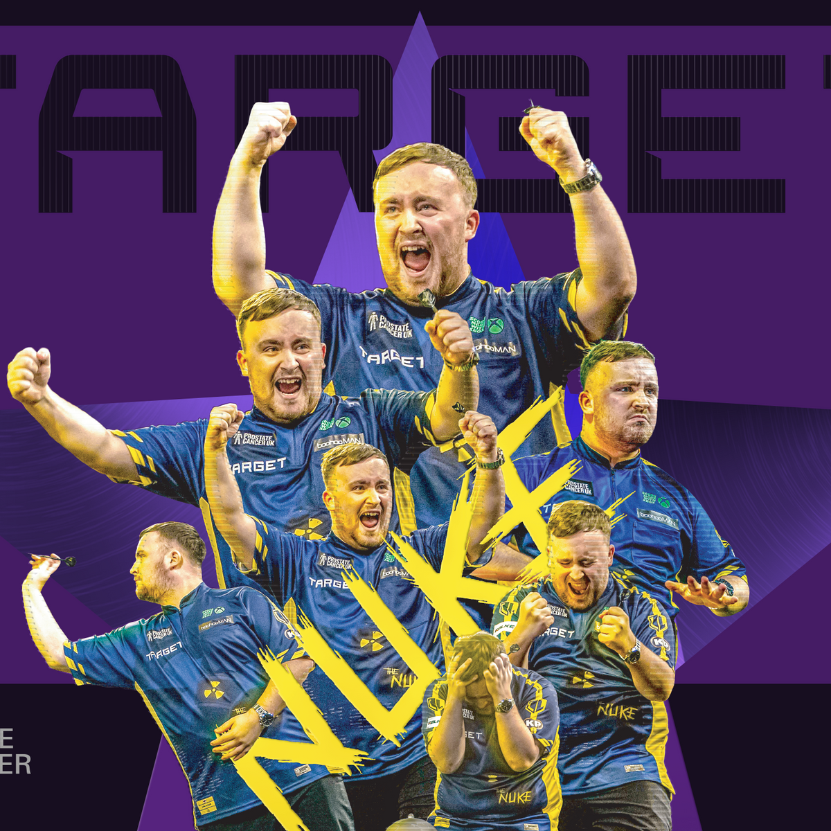 TARGET LUKE LITTLER 90% 23G SP WORLD CHAMPION 2025 EDITION STEEL TIP DARTS