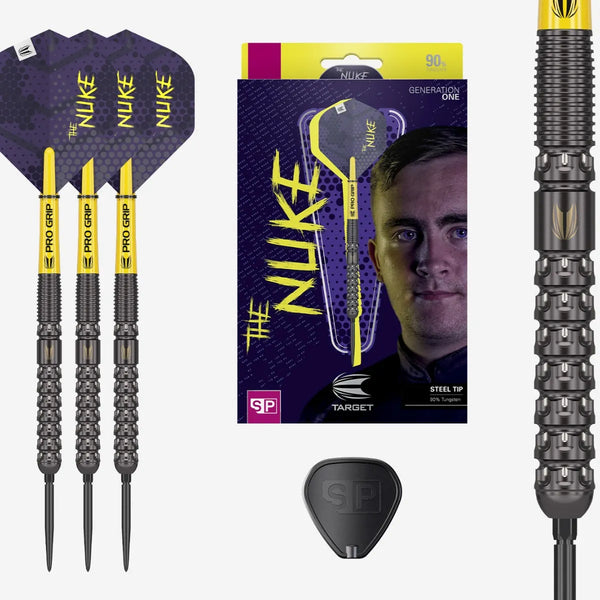 TARGET LUKE LITTLER GEN 1 90% SP STEEL TIP DARTS