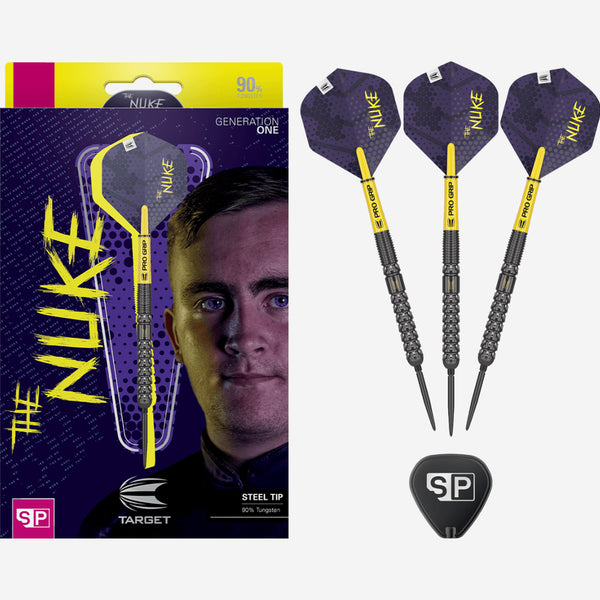TARGET LUKE LITTLER GEN 1 90% SP STEEL TIP DARTS