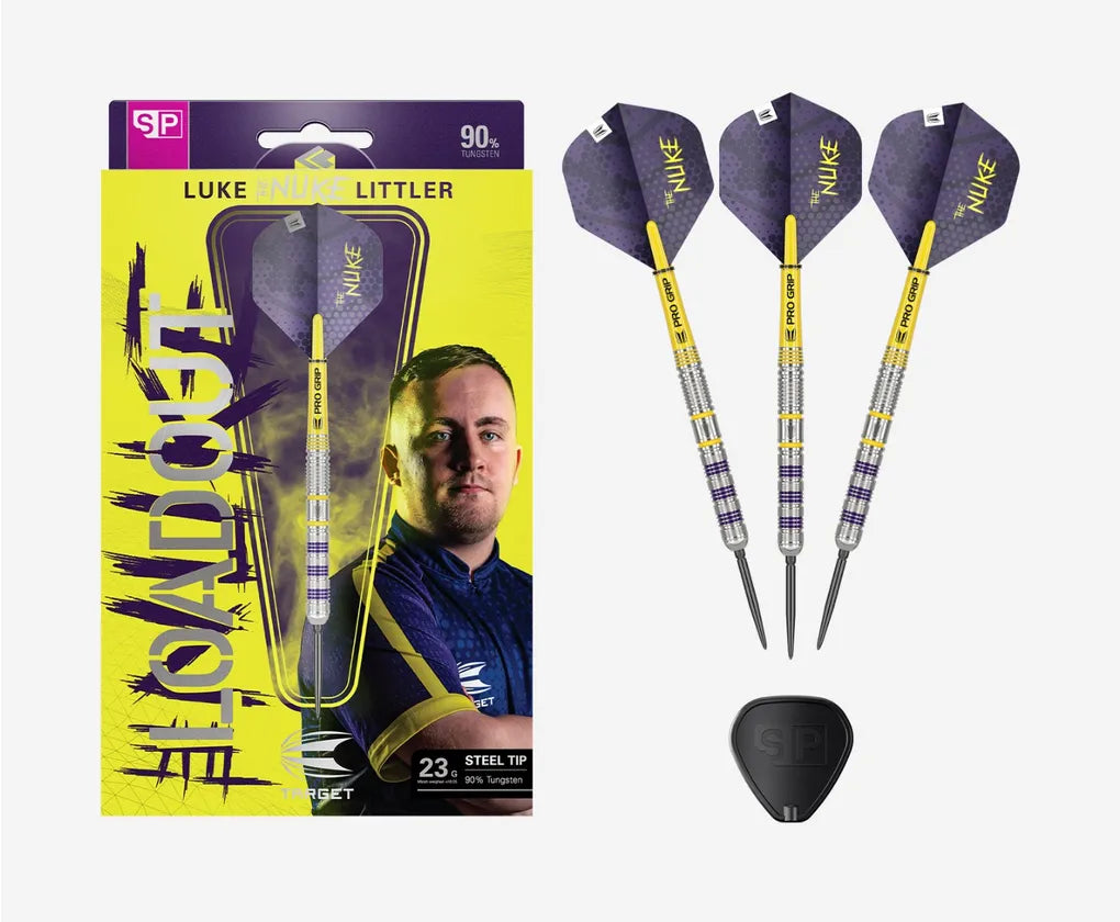 TARGET LUKE LITTLER LOADOUT 90% SP STEEL TIP DARTS