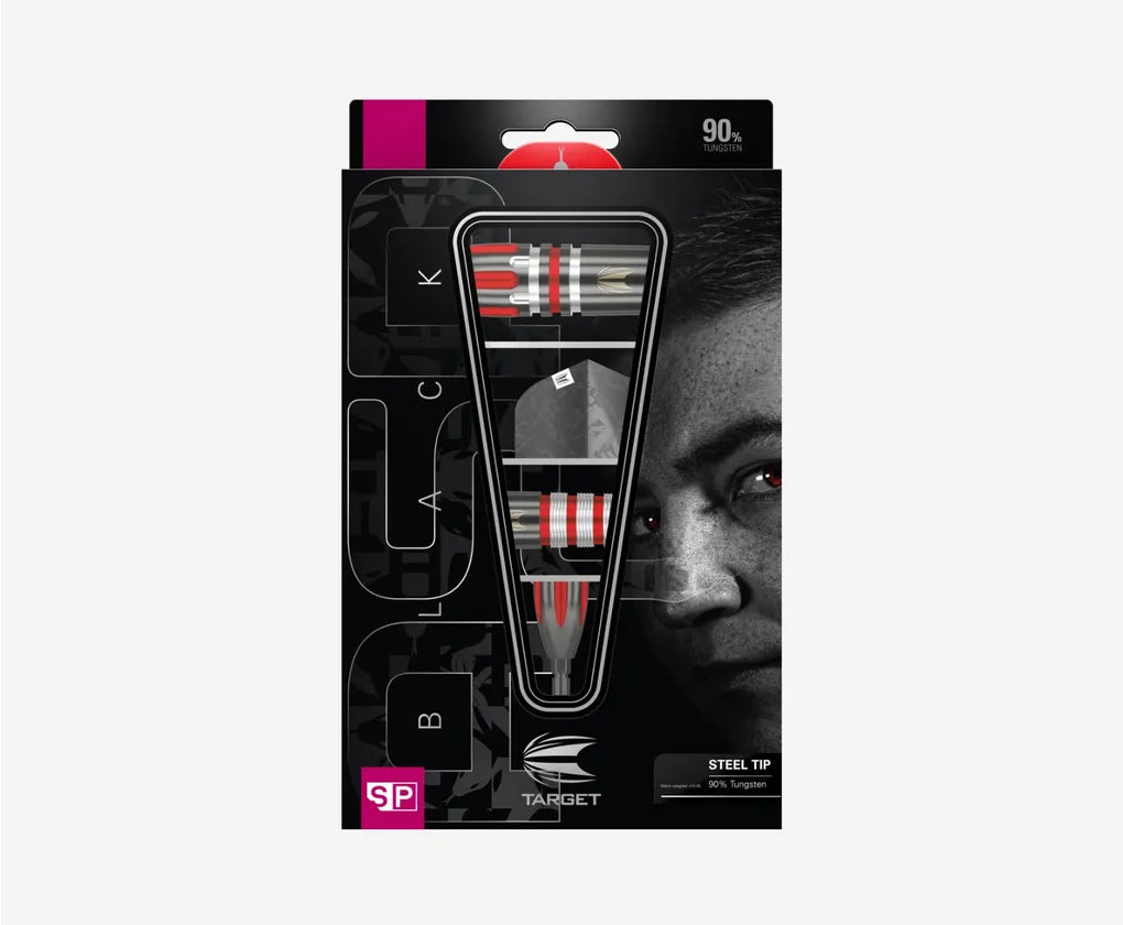 TARGET NATHAN ASPINALL BLACK 90% SP STEEL TIP DARTS
