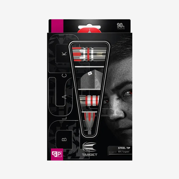 TARGET NATHAN ASPINALL BLACK 90% SP STEEL TIP DARTS