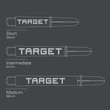 TARGET PRO GRIP TAG DART SHAFTS (3 SETS)