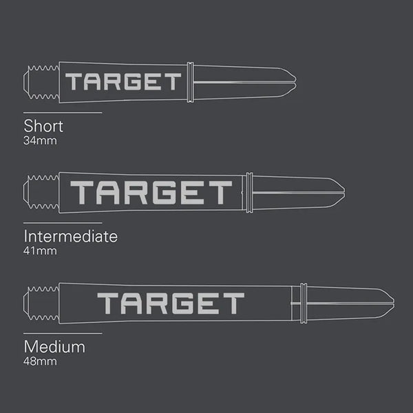 TARGET PRO GRIP TAG DART SHAFTS (3 SETS)