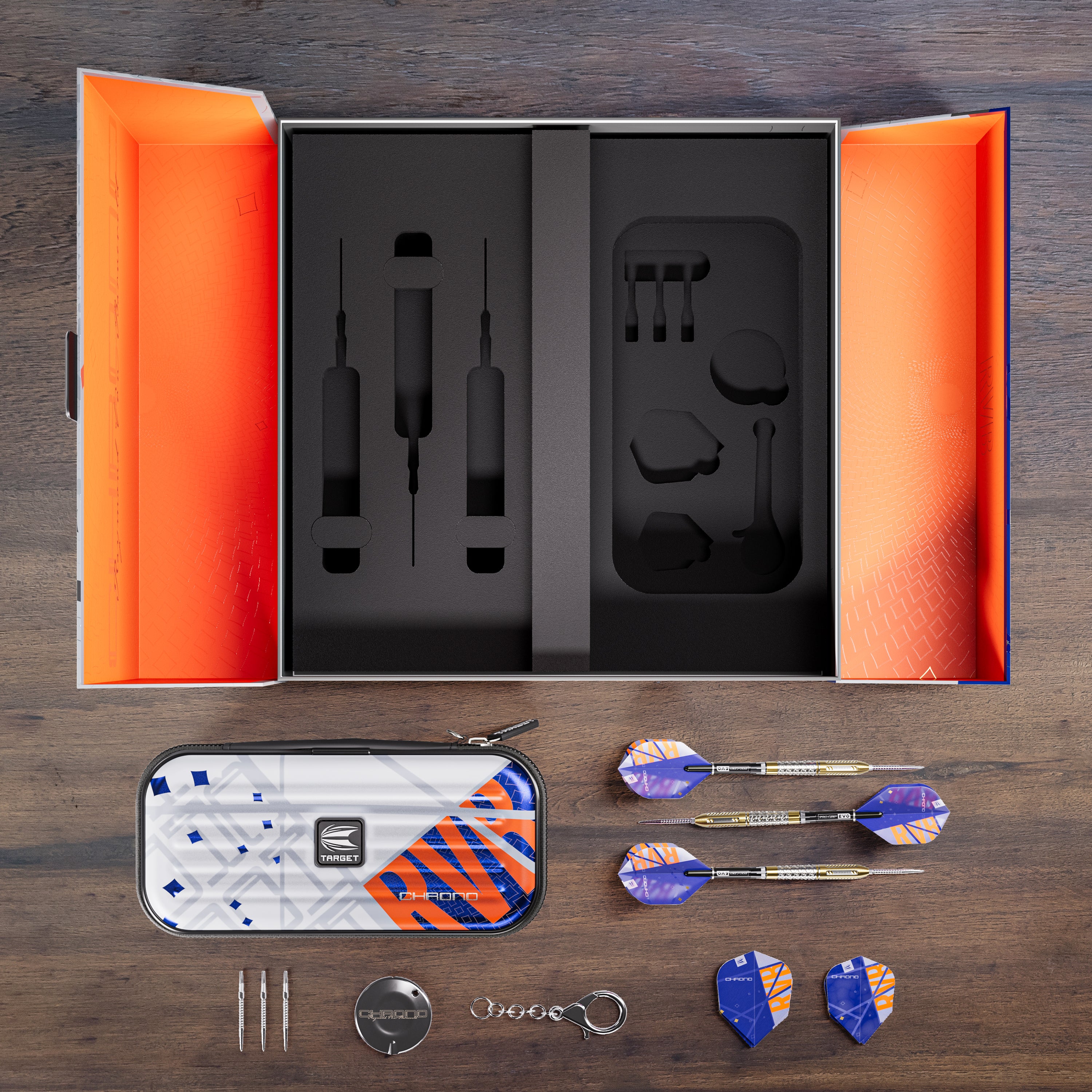 Target RVB Chrono 95% SP Steel Tip Darts | The Darts Lounge
