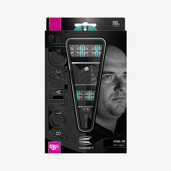 TARGET ROB CROSS BLACK EDITION 90% SP STEEL TIP DARTS