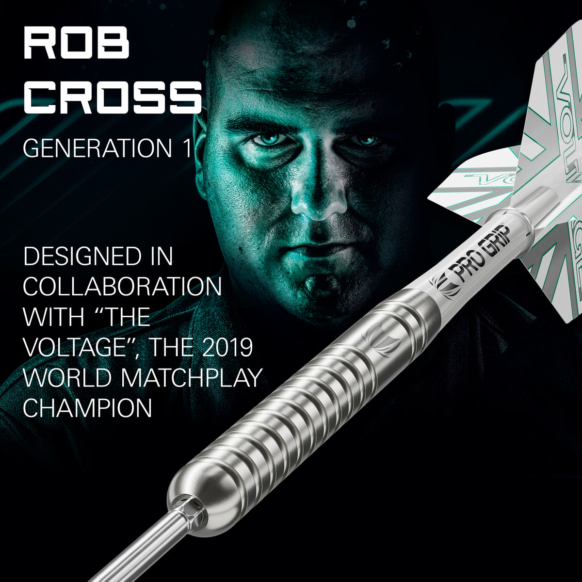 TARGET ROB CROSS G1 SP 90% STEEL TIP DARTS