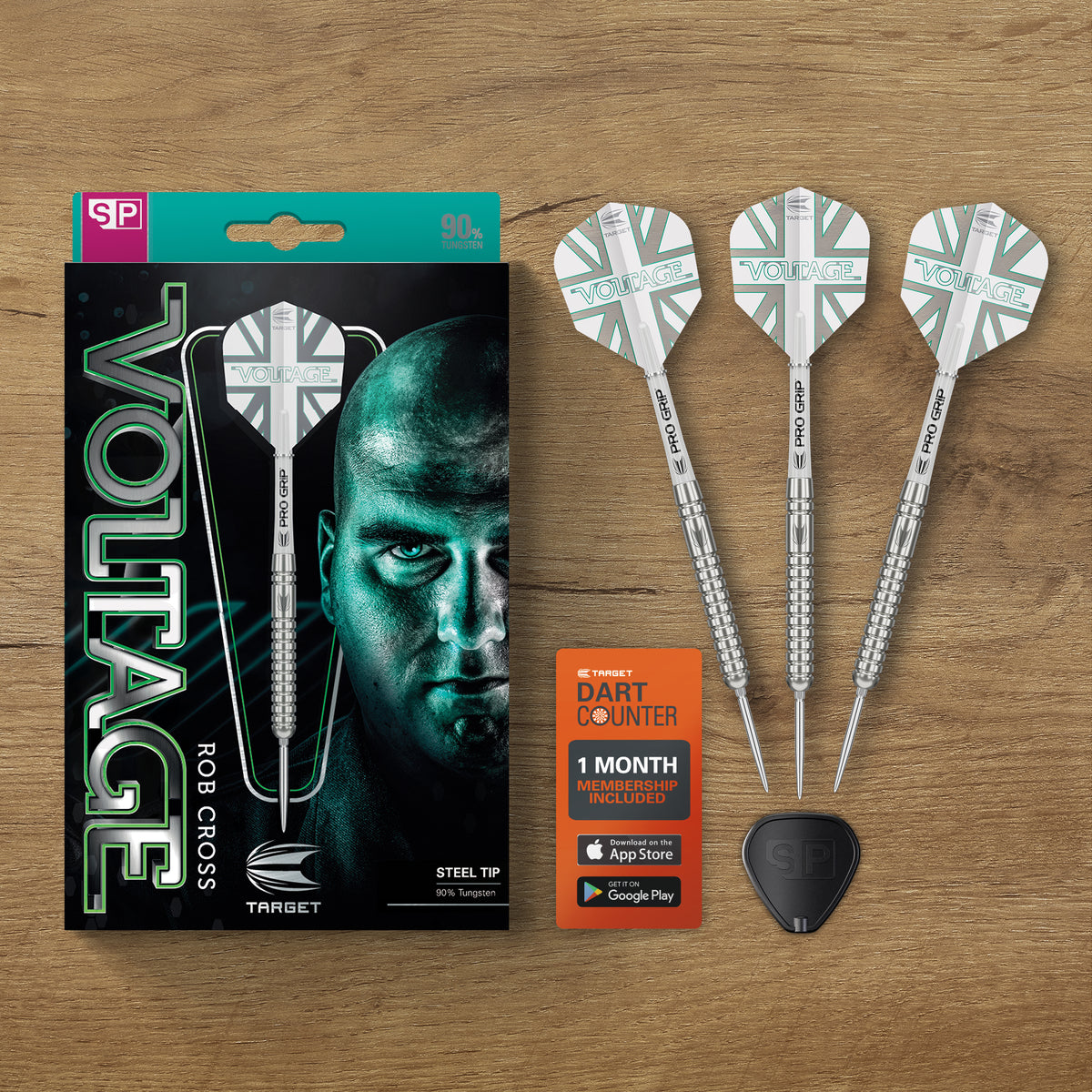 TARGET ROB CROSS G1 SP 90% STEEL TIP DARTS