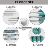 TARGET ROVE 02 90% SP STEEL TIP DARTS