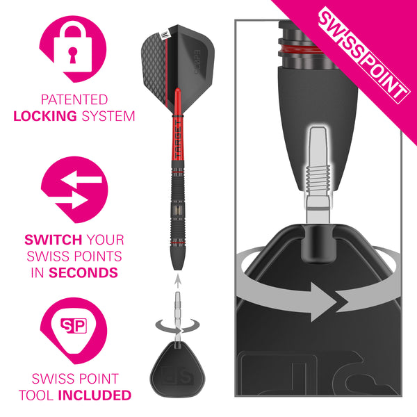 TARGET SCOPE 02 SP 90% STEEL TIP DART