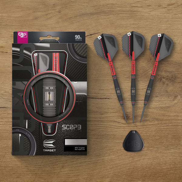 TARGET SCOPE 03 SP 90% STEEL TIP DART