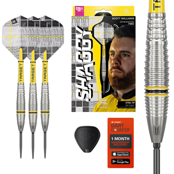 TARGET SCOTT WILLIAMS G2 SP STEEL TIP DARTS