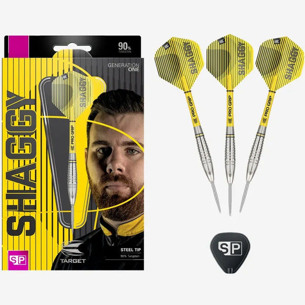 TARGET SCOTT WILLIAMS GEN 1 90% STEEL TIP DARTS
