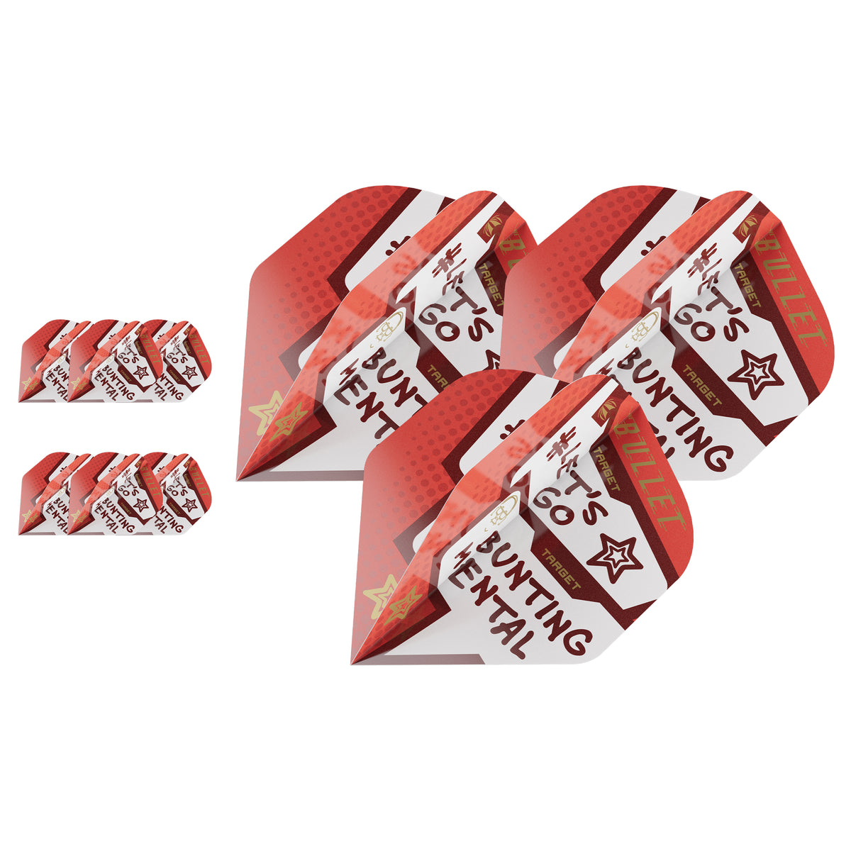 TARGET STEPHEN BUNTING PRO ULTRA NO.2 FLIGHT 2024 (9 FLIGHTS 3 SETS)