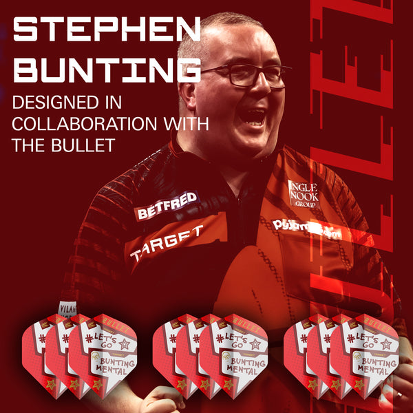 TARGET STEPHEN BUNTING PRO ULTRA NO.2 FLIGHT 2024 (9 FLIGHTS 3 SETS)