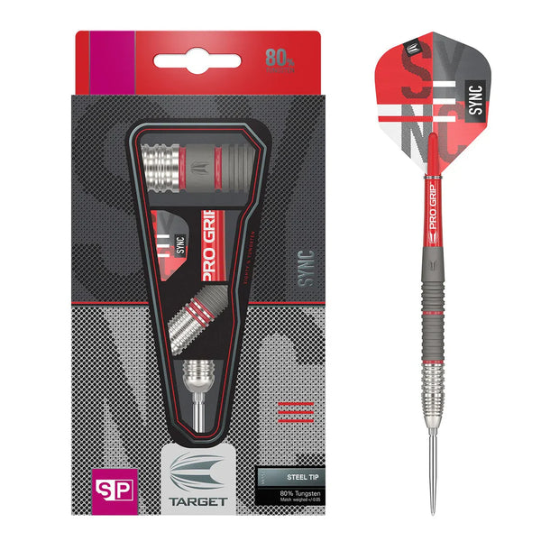 TARGET SYNC 03 80% SP STEEL TIP DARTS