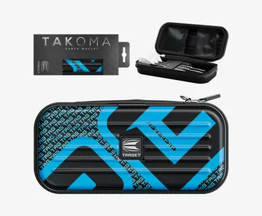 TARGET TAKOMA TAG BLUE DARTS CASE / WALLET