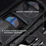 TARGET TAKOMA TAG BLUE DARTS CASE / WALLET