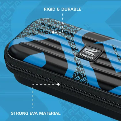 TARGET TAKOMA TAG BLUE DARTS CASE / WALLET