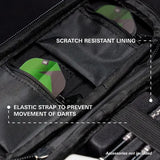 TARGET TAKOMA TAG GREEN DARTS CASE / WALLET