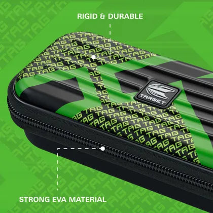 TARGET TAKOMA TAG GREEN DARTS CASE / WALLET