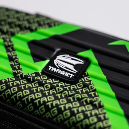 TARGET TAKOMA TAG GREEN DARTS CASE / WALLET
