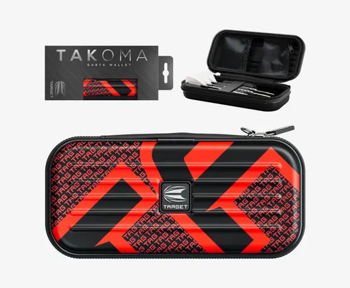 TARGET TAKOMA TAG RED DARTS CASE / WALLET