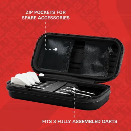 TARGET TAKOMA TAG RED DARTS CASE / WALLET