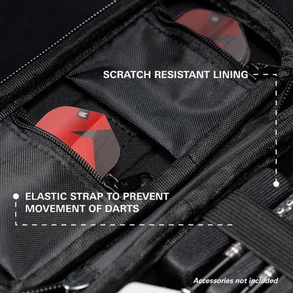 TARGET TAKOMA TAG RED DARTS CASE / WALLET