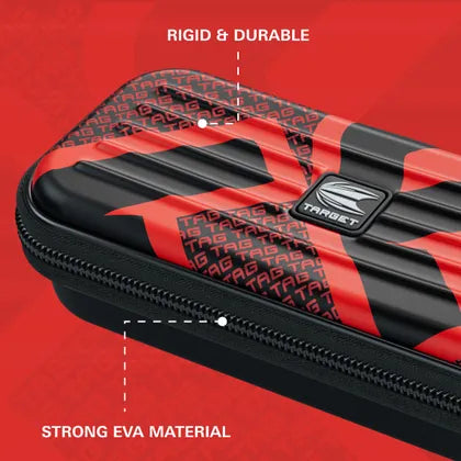 TARGET TAKOMA TAG RED DARTS CASE / WALLET