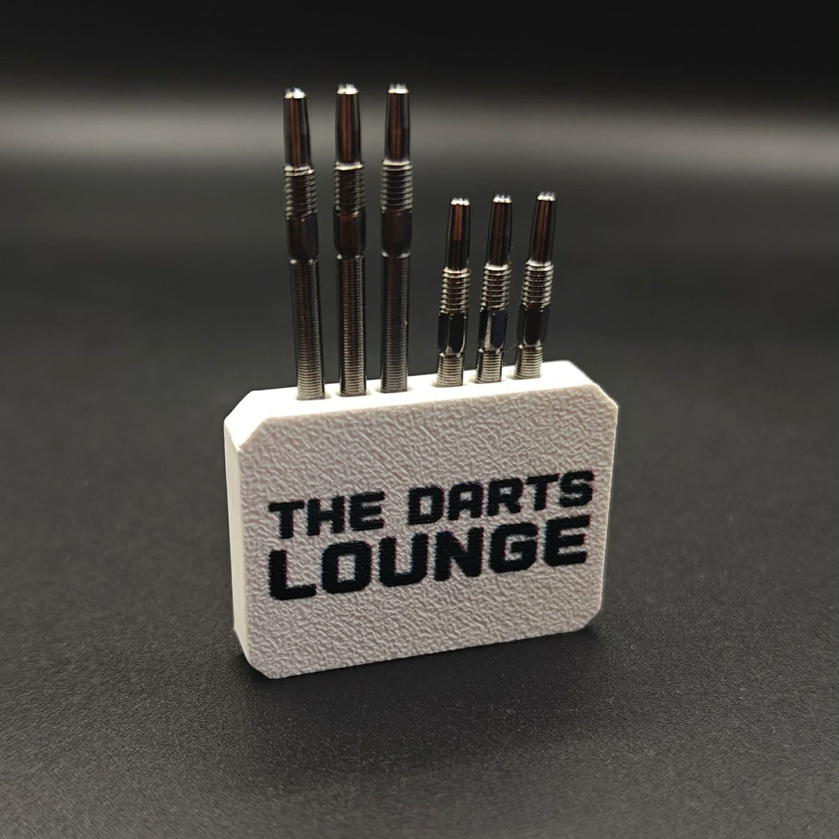 THE DARTS LOUNGE UNIVERSAL SCREW-IN POINT HOLDER AND WHITE