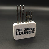 THE DARTS LOUNGE UNIVERSAL SCREW-IN POINT HOLDER AND WHITE