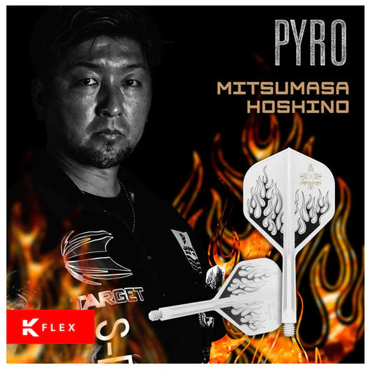 Target Japan Pyro Mitsumasa Hoshino No.2 K-Flex | The Darts Lounge