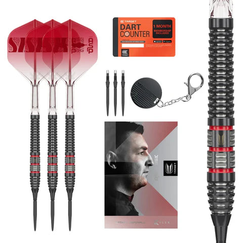 TARGET NATHAN ASPINALL 95K 95% SP STEEL TIP DARTS