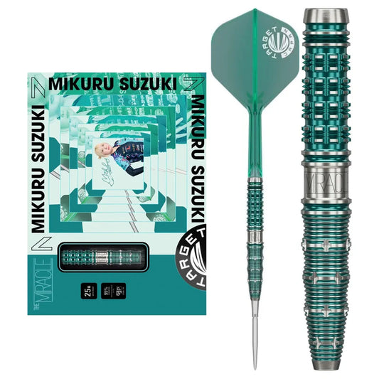 TARGET JAPAN MIKURU SUZUKI THE MIRACLE G7 95% SP STEEL TIPS DARTS