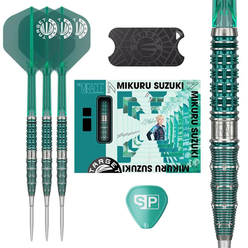 TARGET JAPAN MIKURU SUZUKI THE MIRACLE G7 95% SP STEEL TIPS DARTS