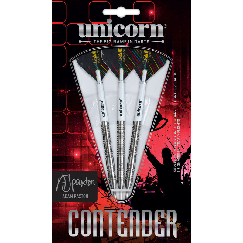 UNICORN ADAM PAXTON 90% 23G STEEL TIP DARTS BOX