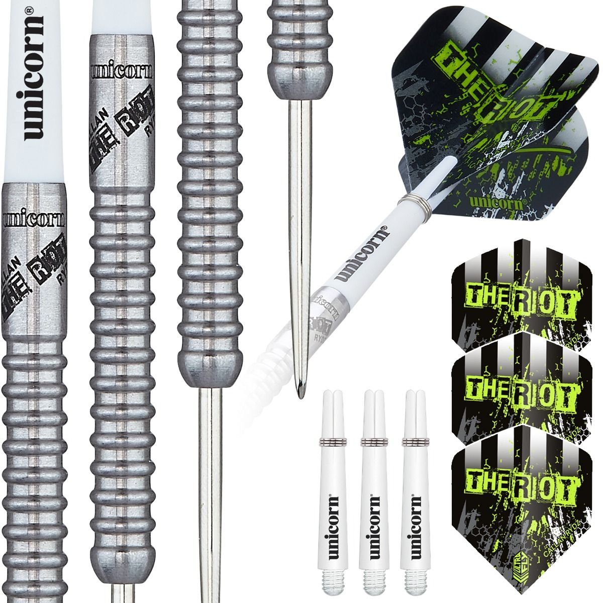 UNICORN CALLAN RYDZ CONTENDER 90% STEEL TIP DARTS