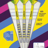 UNICORN FLAIR 4 80% STEEL TIP DARTS